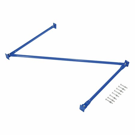 VESTIL Blue Steel Standard Cantilever Brace Set 4"W x 35"L x 48"H SB-C-6-36